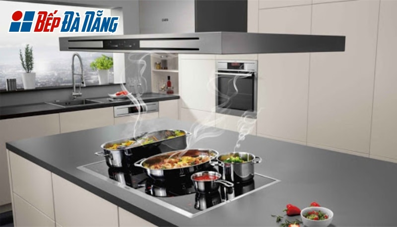 Sử dụng máy hút mùi cho gian bếp Sử dụng máy hút mùi cho gian bếp