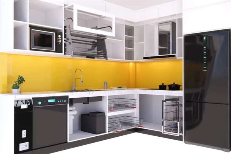 Những phụ kiện cần có cho tủ bếp đẹp Những phụ kiện cần có cho tủ bếp đẹp